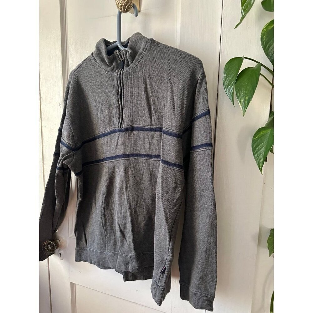Arrow men’s size medium, long sleeve gray sweater - Picture 2 of 8
